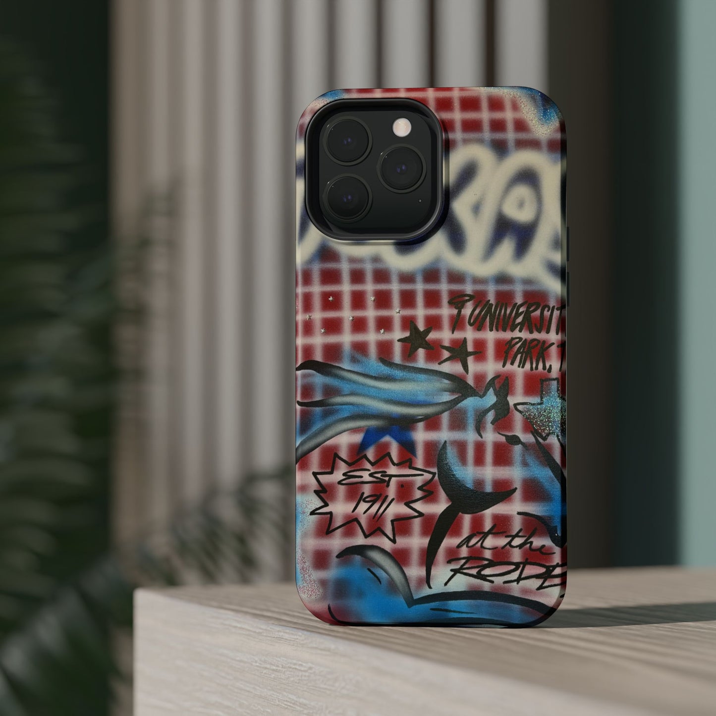 MagSafe "texas" airbrush iPhone case