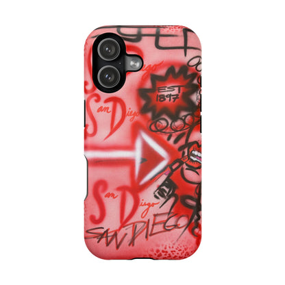 MagSafe "San Diego" Airbrush iPhone-Hülle