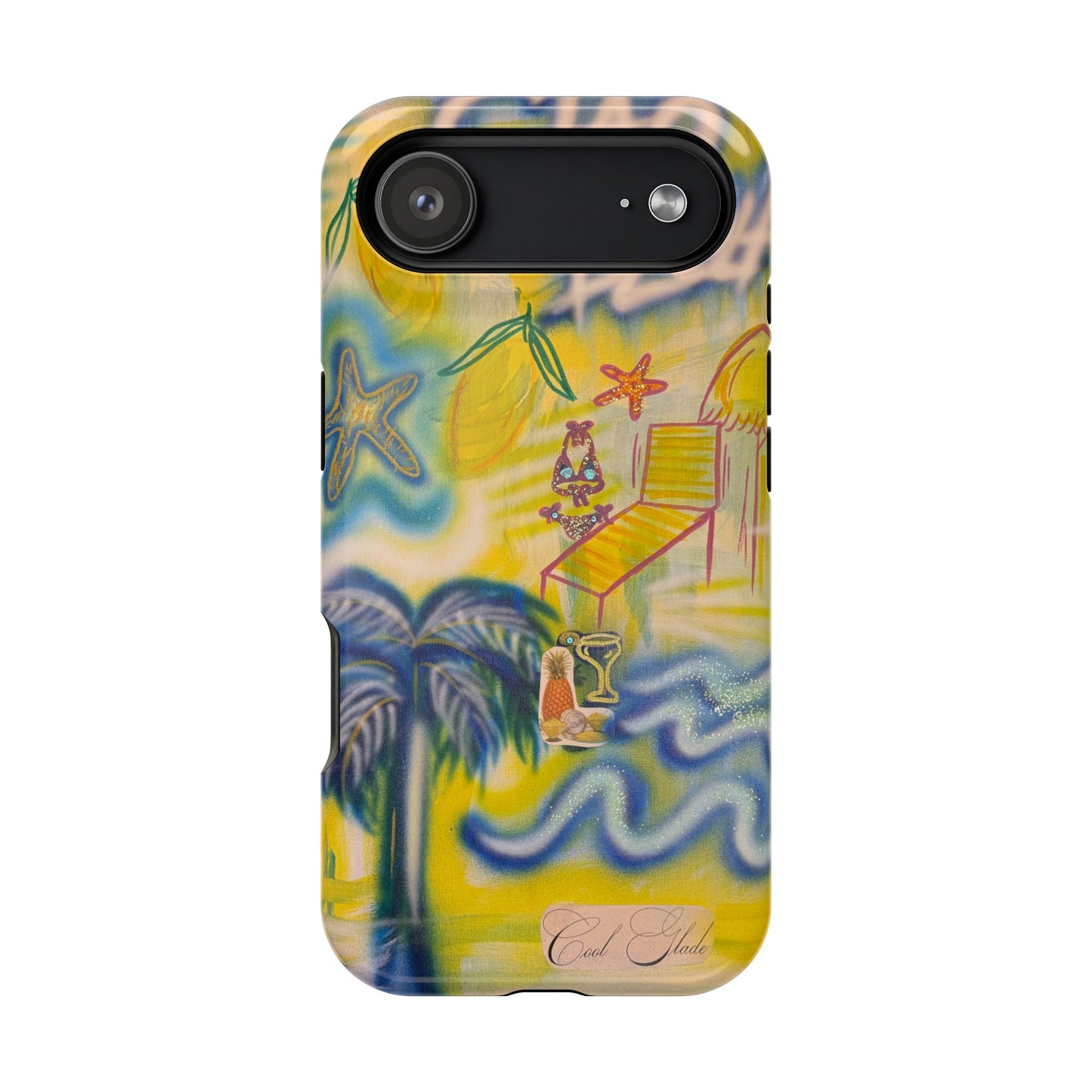 MagSafe "ciao bella" airbrush iPhone case