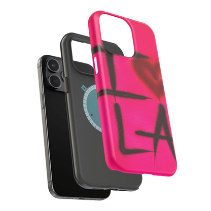 MagSafe „I ❤️ LA“ Airbrush iPhone-Hülle