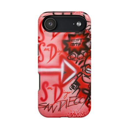 MagSafe "San Diego" Airbrush iPhone-Hülle