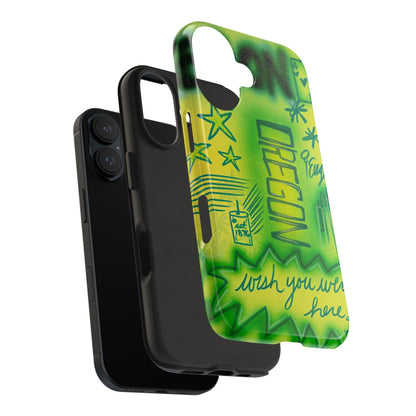 "oregon" airbrush iPhone case