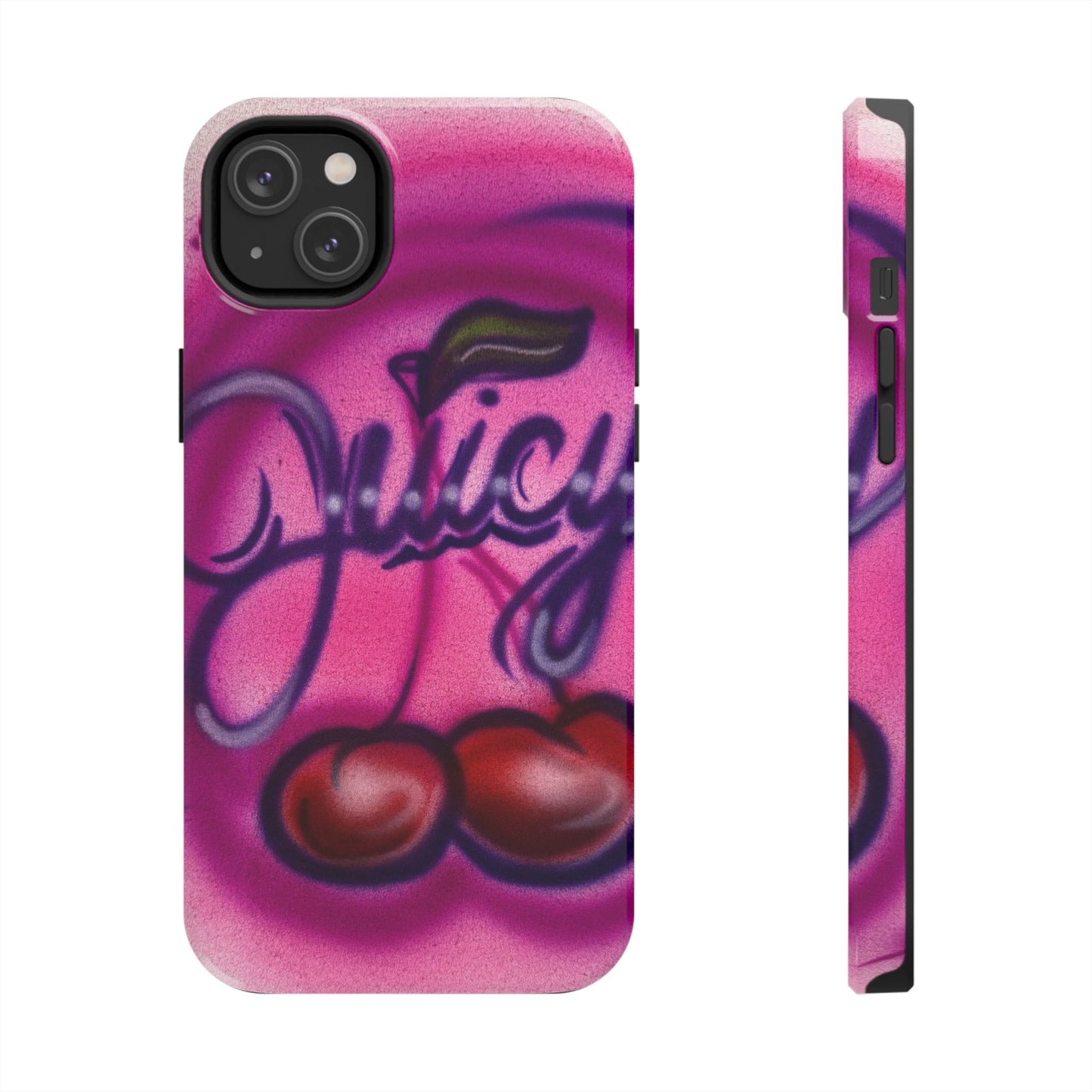 "juicy" airbrush iPhone case