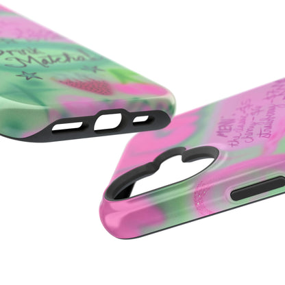 MagSafe "matcha!" airbrush iPhone case
