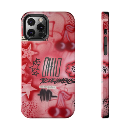 "columbus, ohio" airbrush iPhone case
