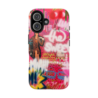 "sweet escape" airbrush iPhone case