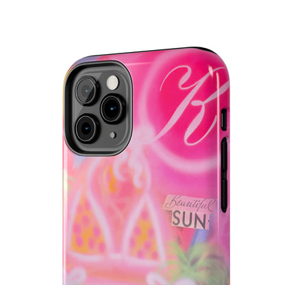 "santa monica strawberry" airbrush iPhone case