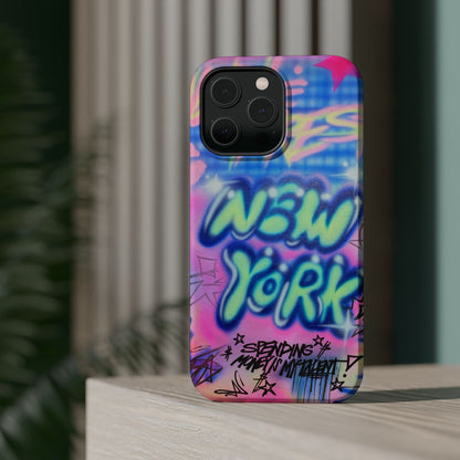 magsafe "spending $$ is my talent" airbrush iPhone case