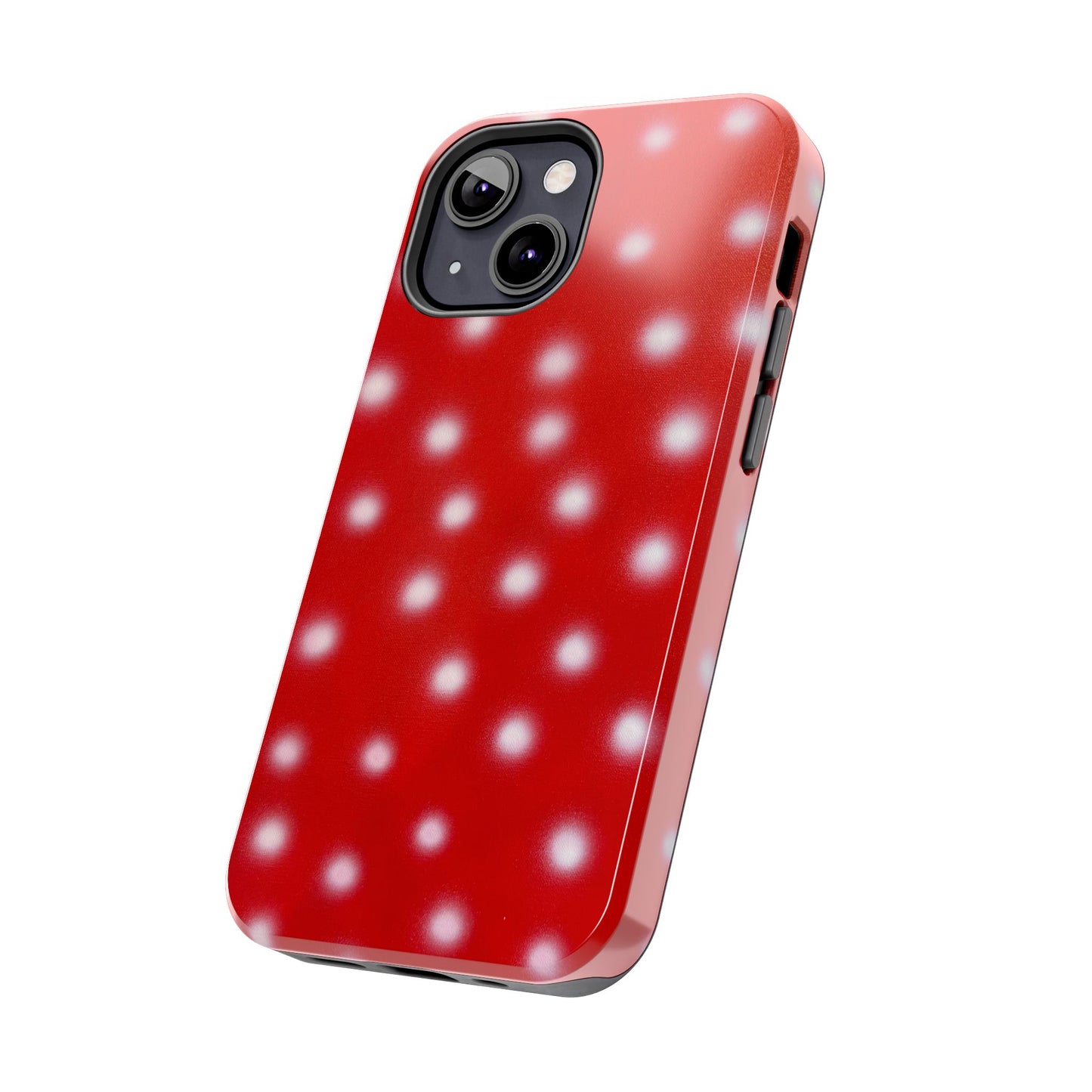 "cherry crush polka dot" airbrush iPhone case
