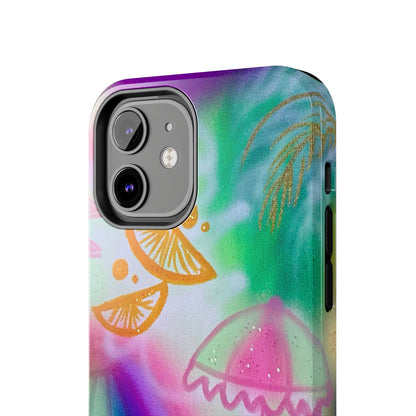 "on the beach" airbrush iPhone case