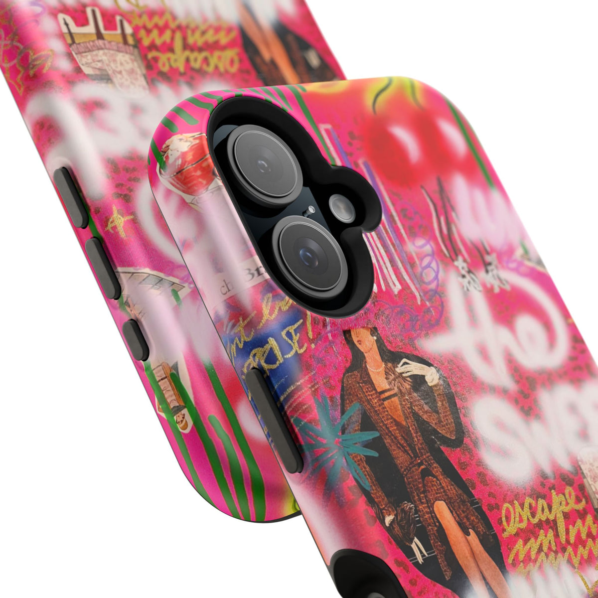 MagSafe "Sweet Escape" Airbrush iPhone Hülle
