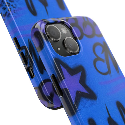 "infamous indigo" airbrush iPhone case