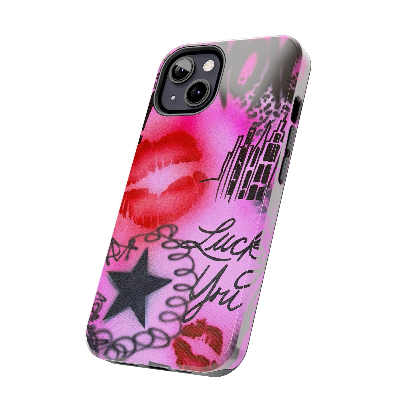 "ulterior motive" airbrush iPhone case