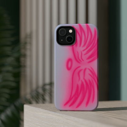 MagSafe "angel wings" airbrush iPhone case