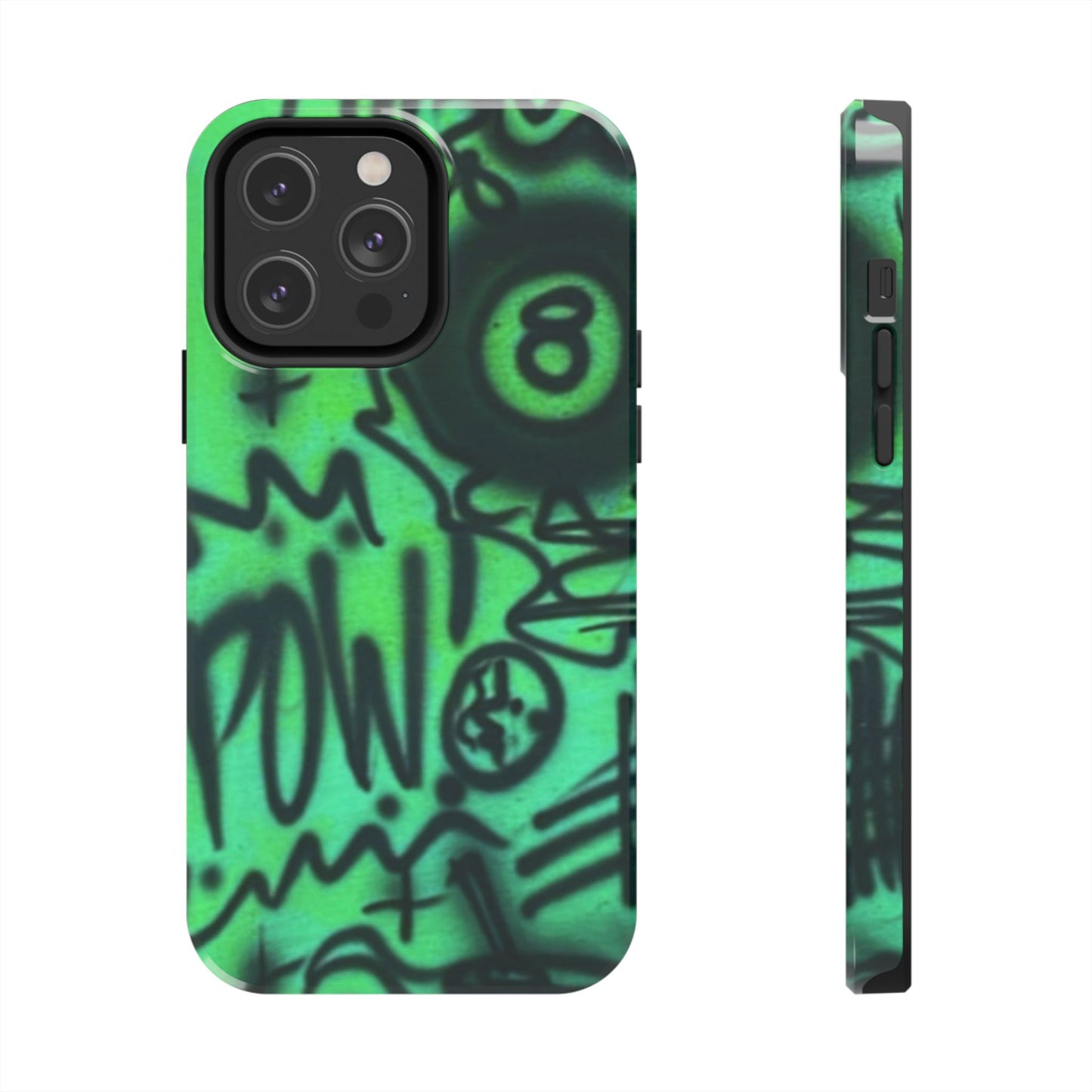 "POW! "airbrush iPhone case