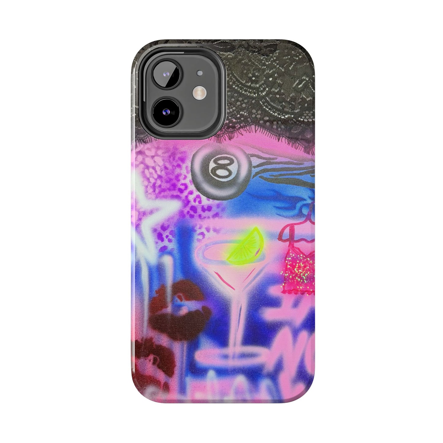 "dream life" airbrush iPhone case