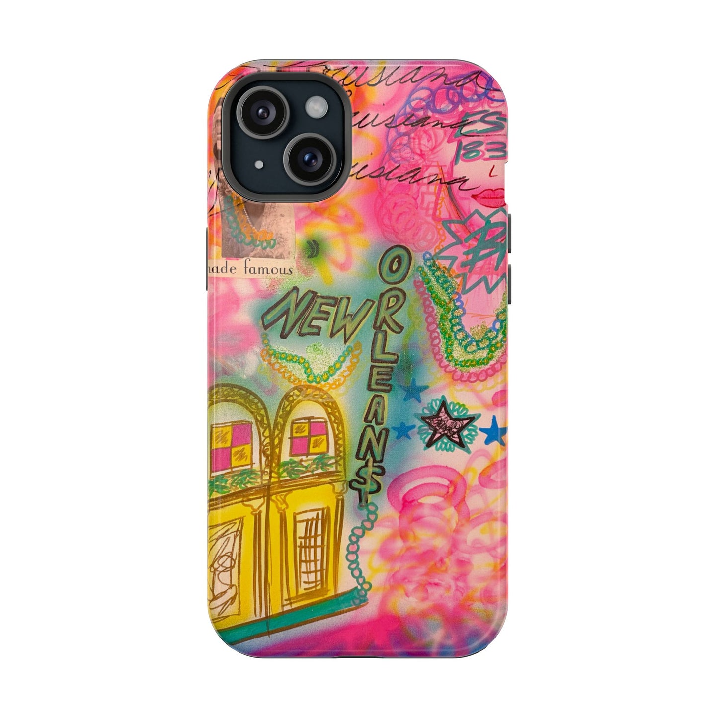 MagSafe "new orleans, la" Airbrush iPhone Hülle