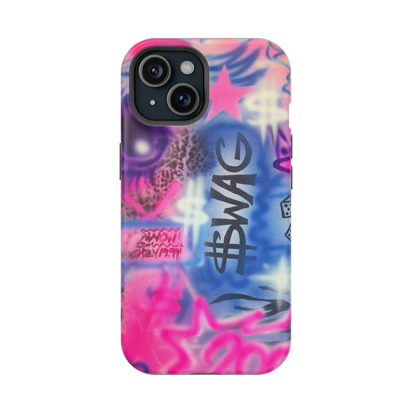 MagSafe "$wag" airbrush iPhone case
