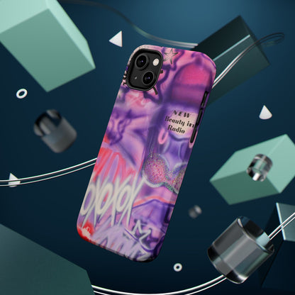 MagSafe "mic check" airbrush iPhone case