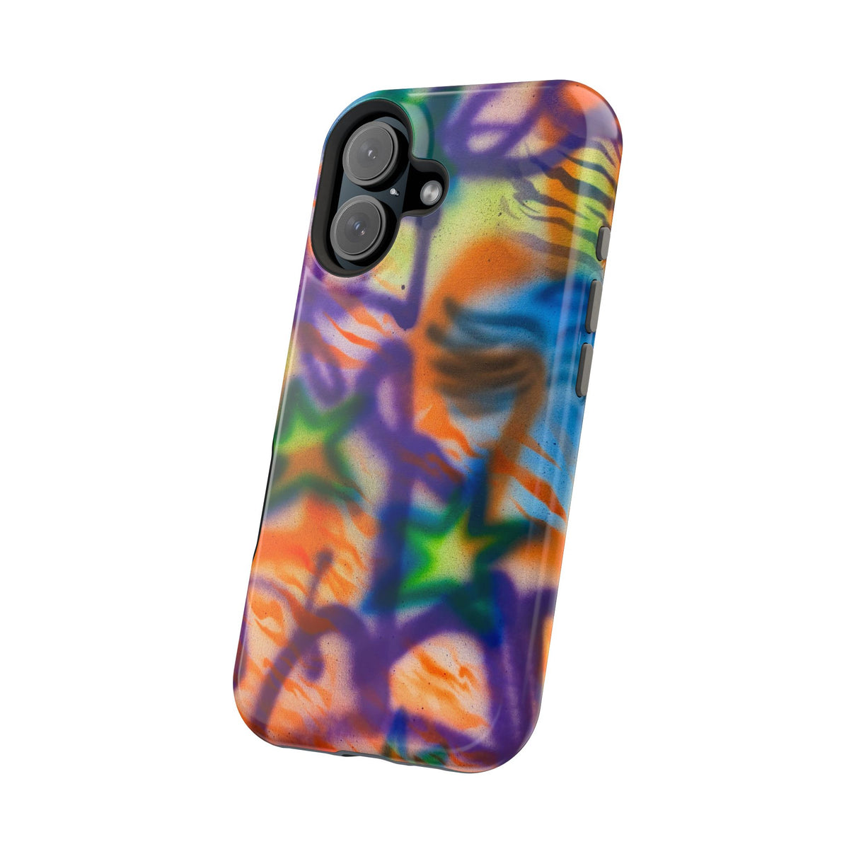 MagSafe "streetwear angel" airbrush iPhone case