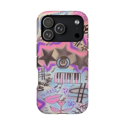 MagSafe "jazz club" airbrush iPhone case