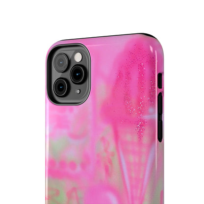"miami matcha" airbrush iPhone case