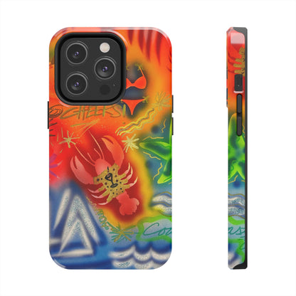 "tipsy lobster" airbrush iPhone case