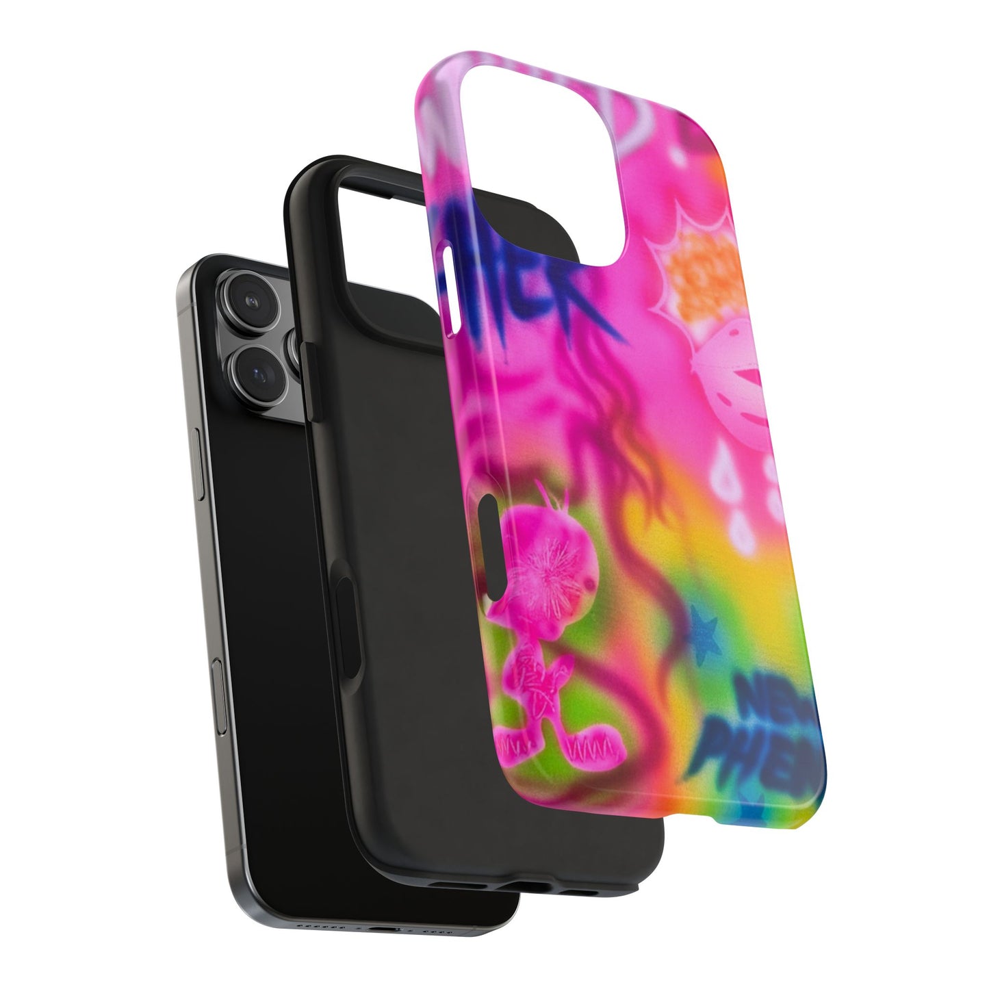 "wanted" airbrush iPhone case
