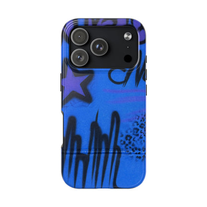 "infamous indigo" airbrush iPhone case