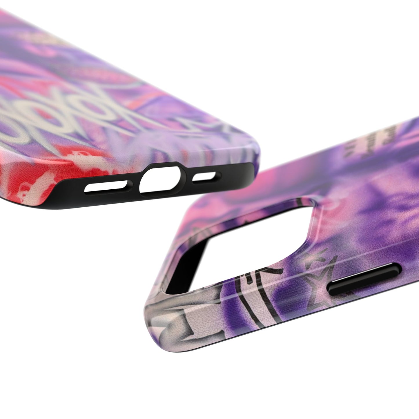 "mic check" airbrush iPhone case