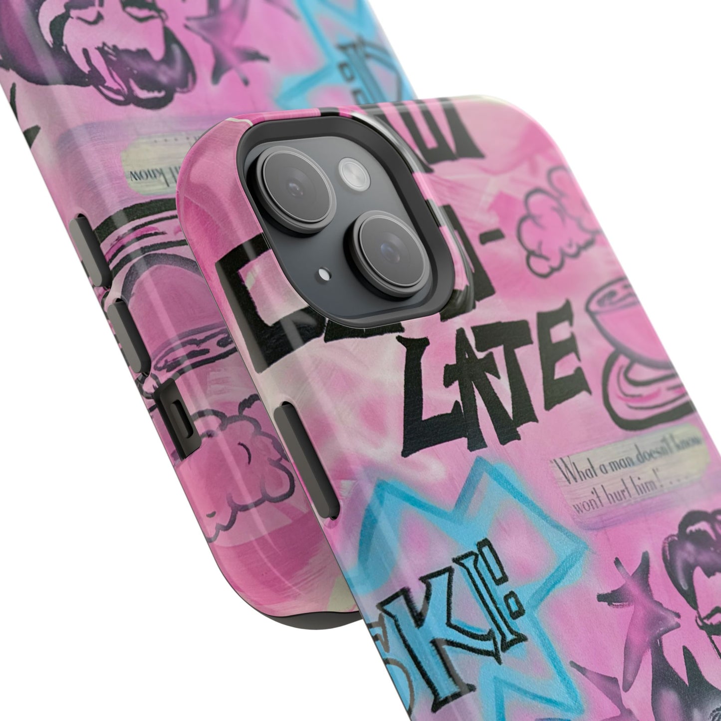 MagSafe "avant le ski" airbrush iPhone case