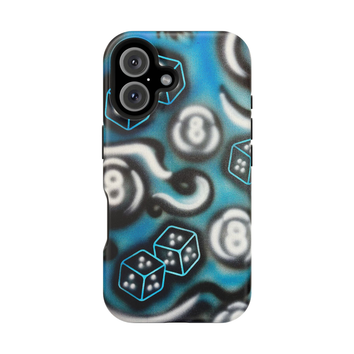 MagSafe "risk it!" airbrush iPhone case