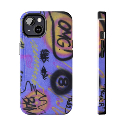 "eye$ on lies" airbrush iPhone case