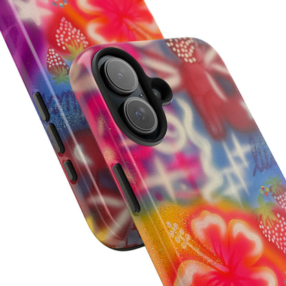 "luck and luv" airbrush iPhone case