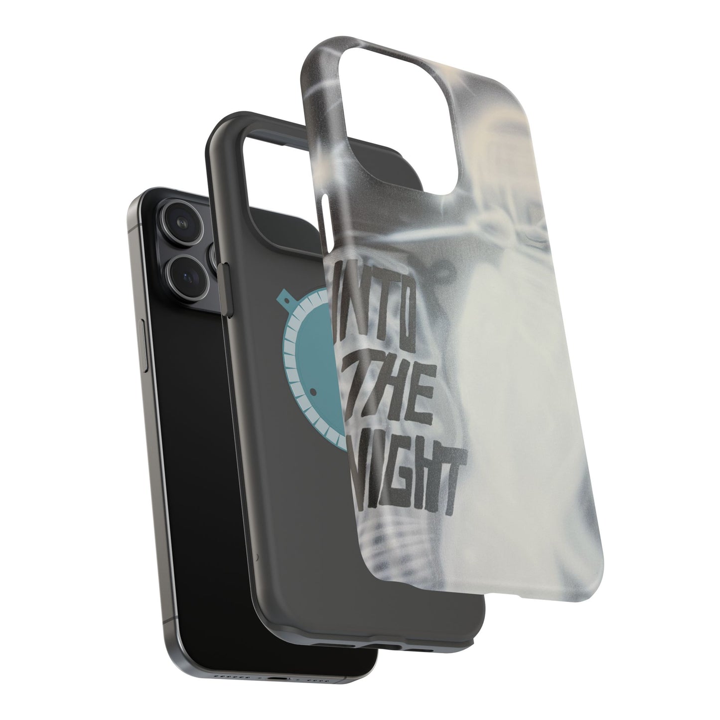 MagSafe "into the night" airbrush iPhone case
