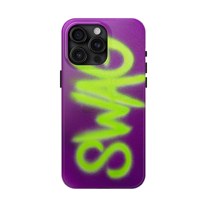 "swag pt. 2" airbrush iPhone case