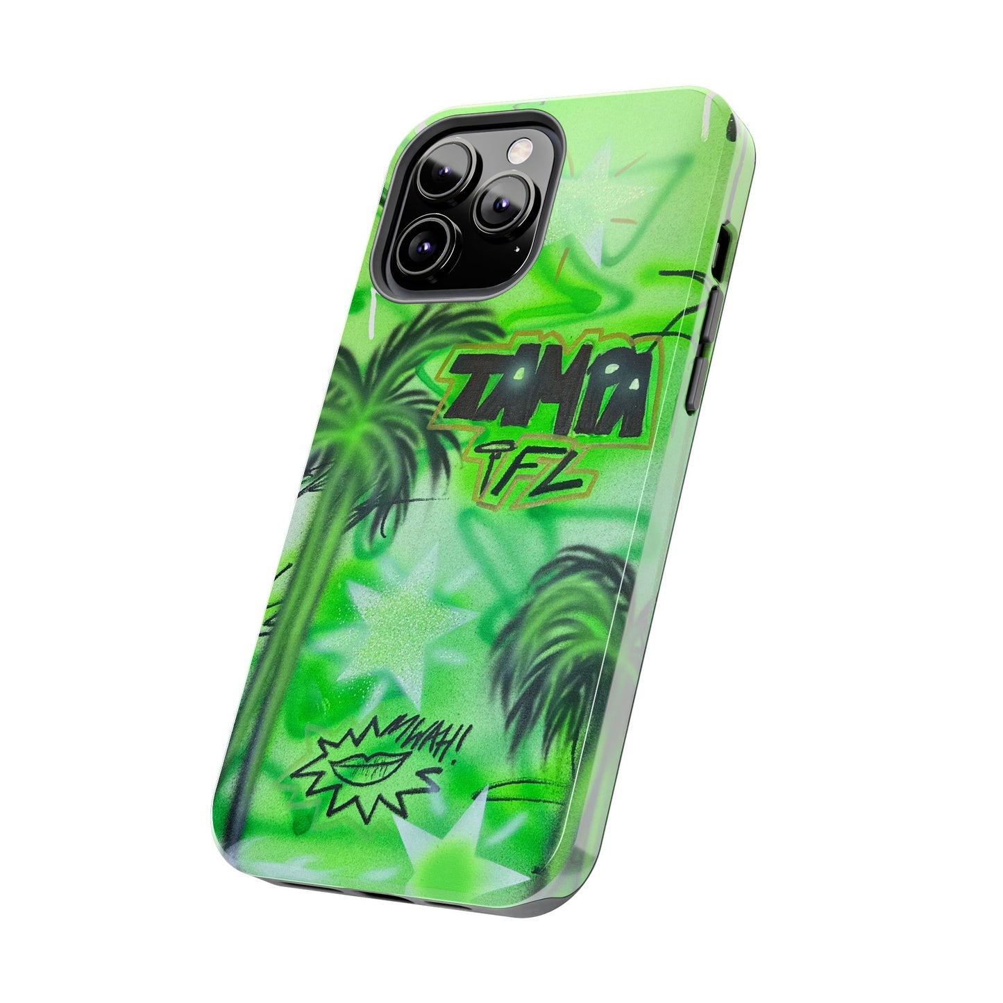"tampa, fl" airbrush iPhone case