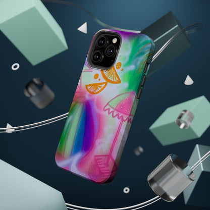 MagSafe "on the beach" airbrush iPhone case
