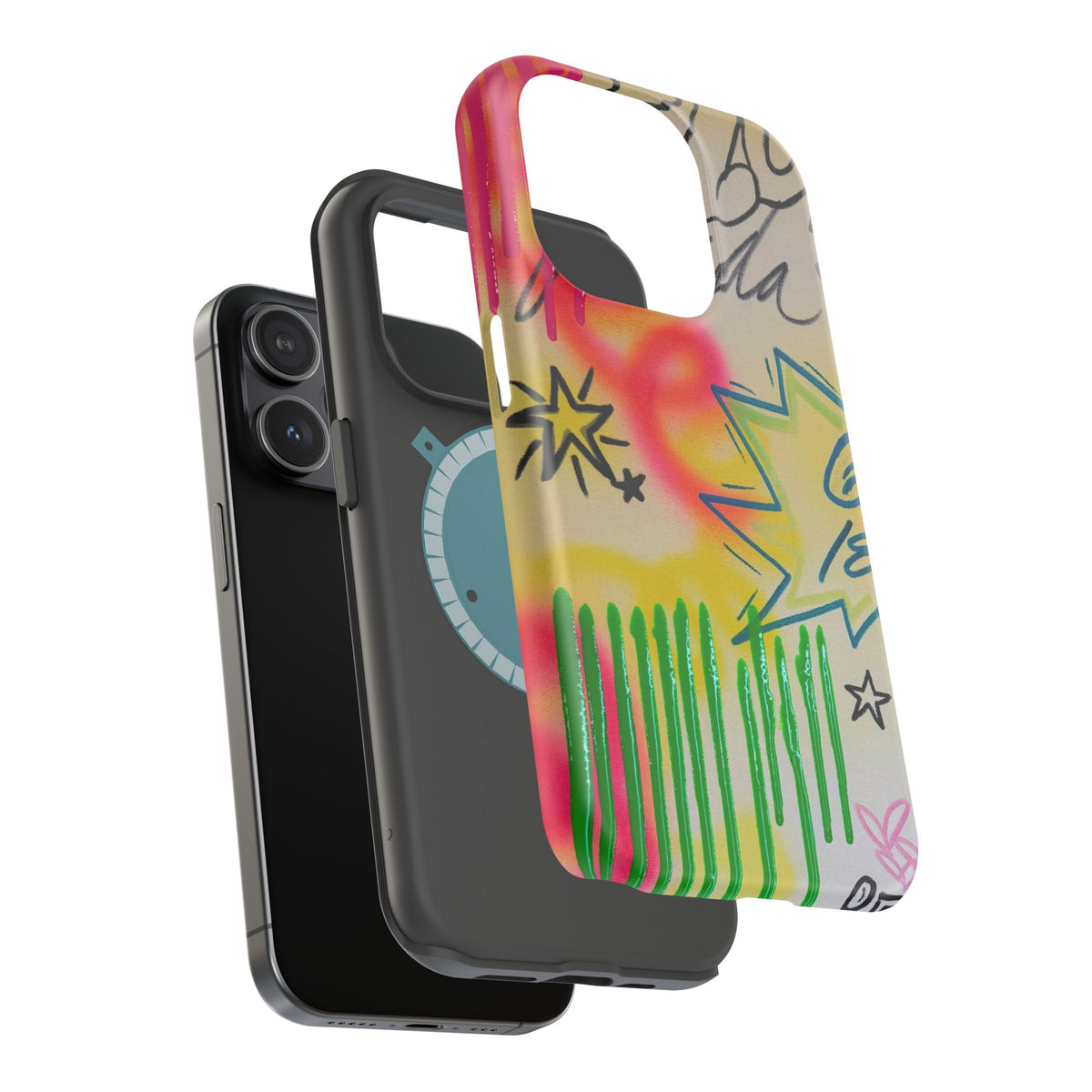 MagSafe "ferocious florida" airbrush iPhone case