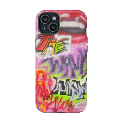 MagSafe "wynwood gold" airbrush iPhone case