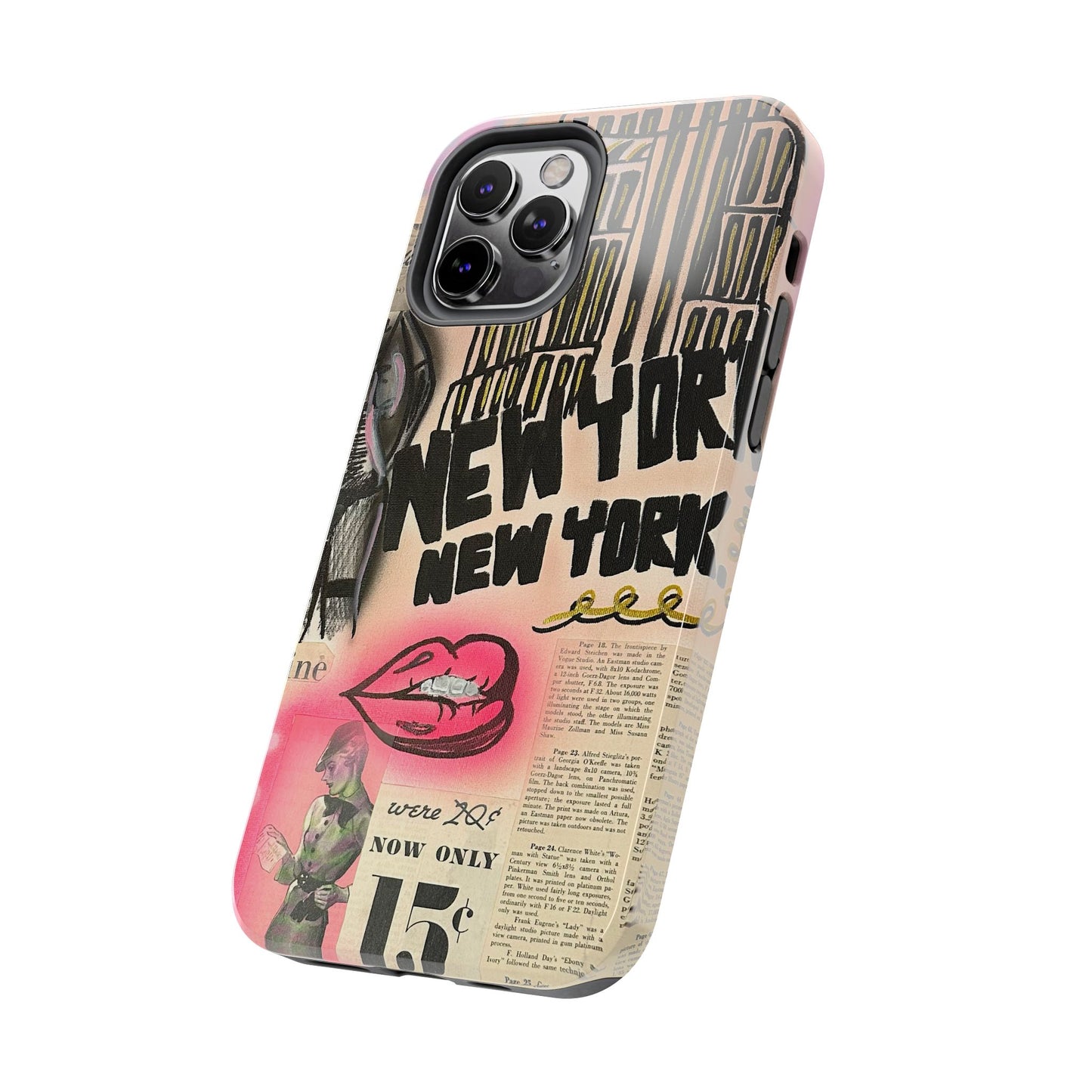 "new york, new york!" airbrush iPhone case