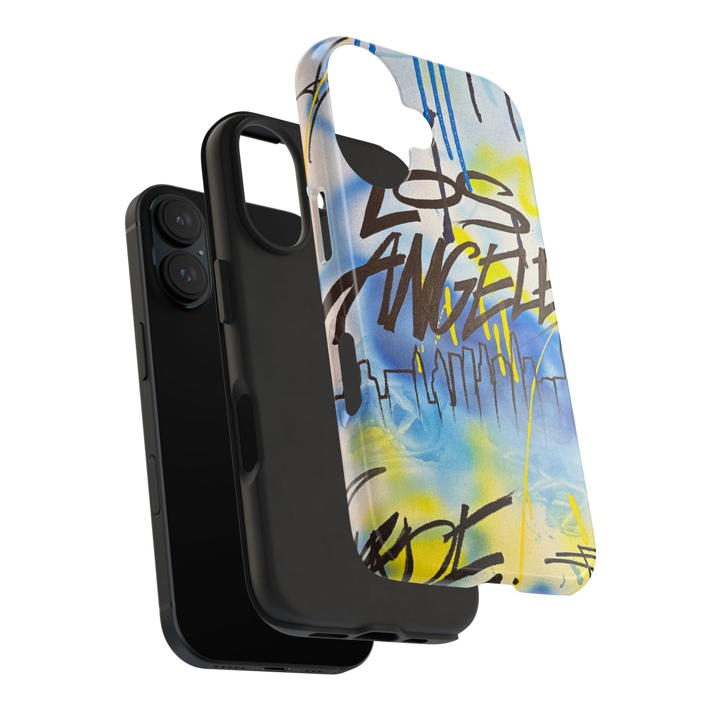 "los angeles" airbrush iPhone case