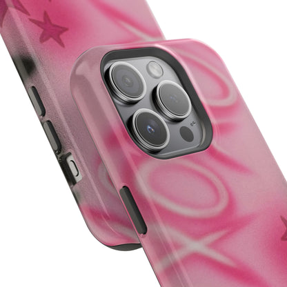 MagSafe "perfectly pink" airbrush iPhone case