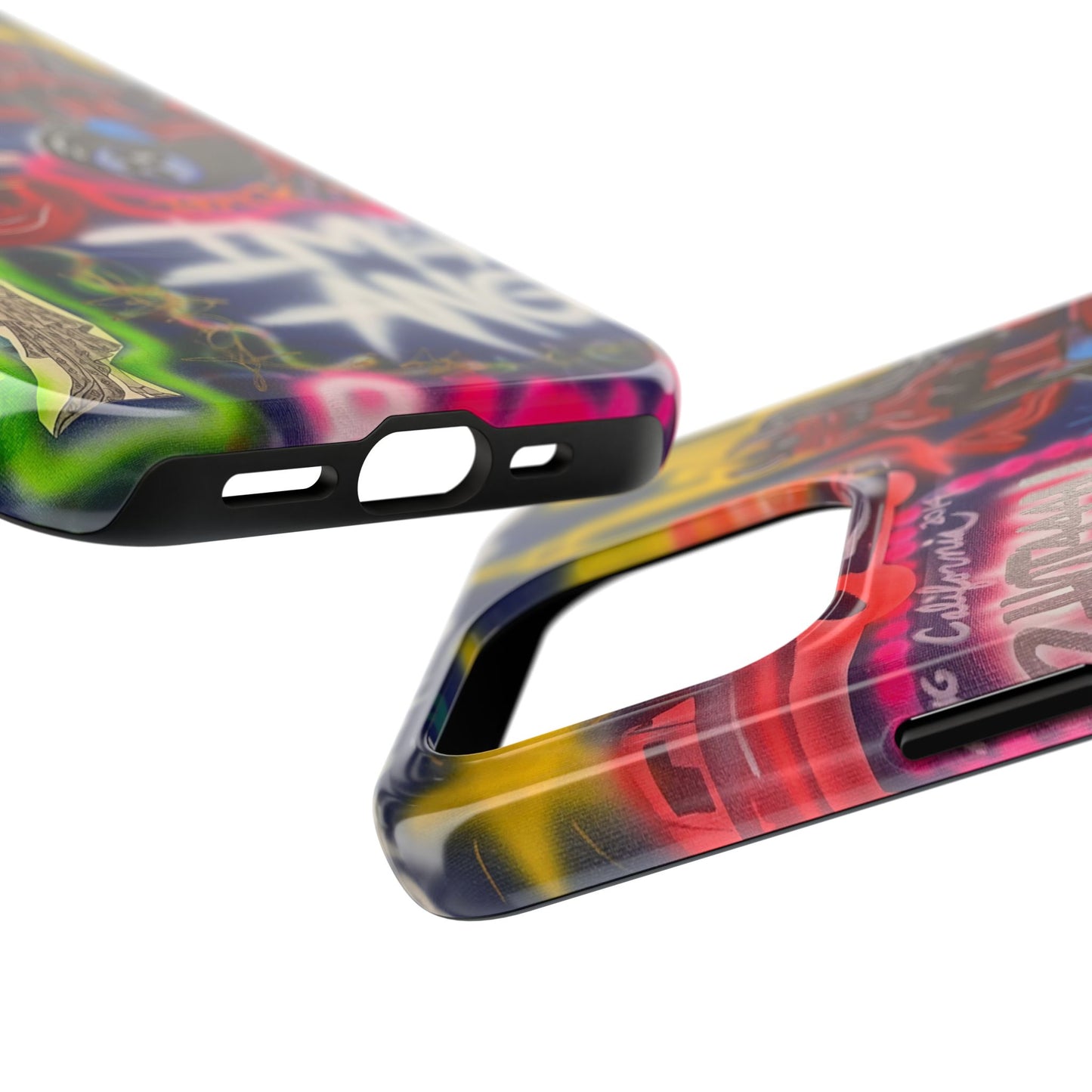 "im an angel" airbrush iPhone case