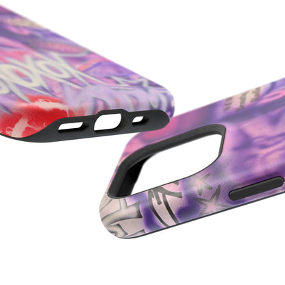 MagSafe "mic check" airbrush iPhone case