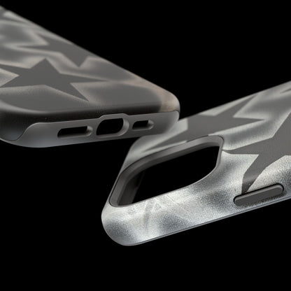 MagSafe "chrome stars" airbrush iPhone case