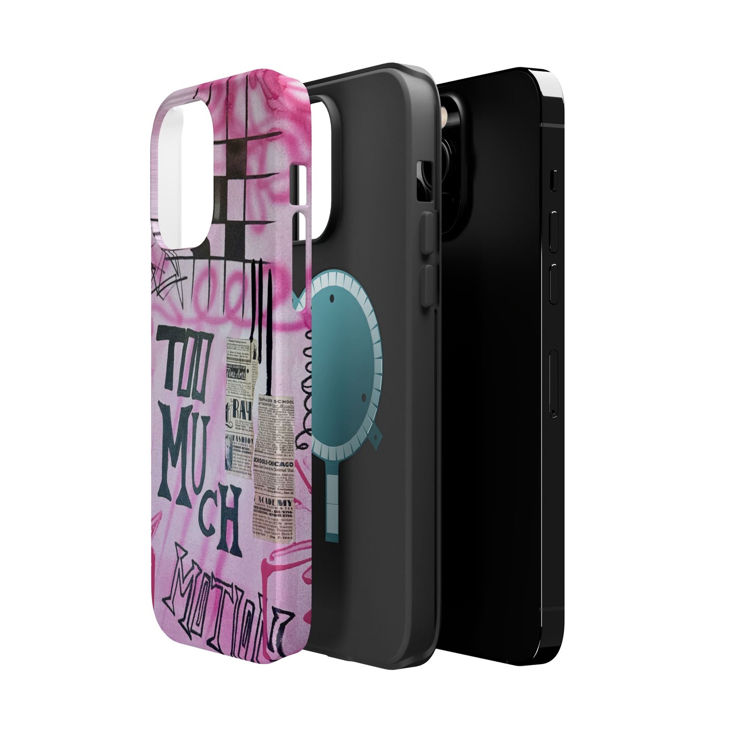 MagSafe "too much motion" airbrush iPhone case