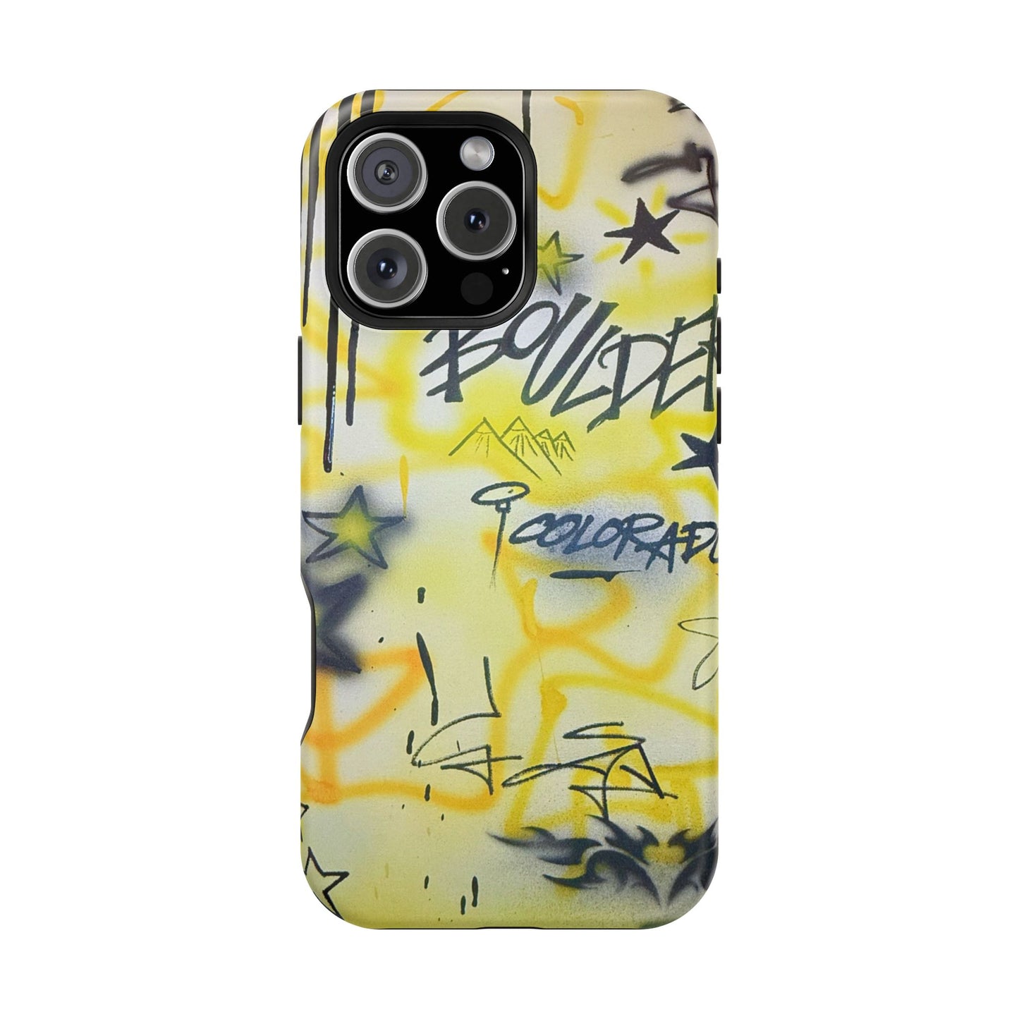 MagSafe "boulder" airbrush iPhone case