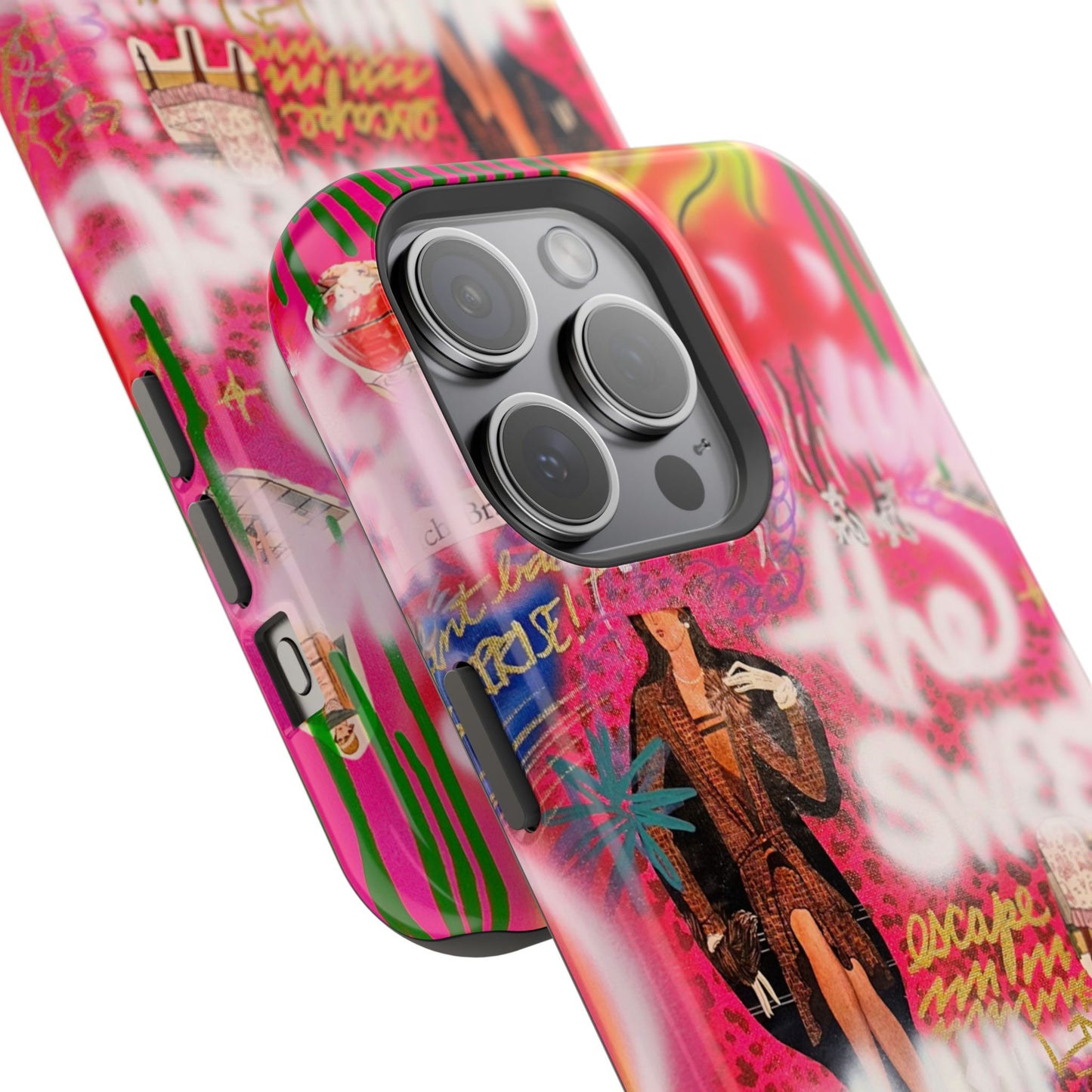 MagSafe "Sweet Escape" Airbrush iPhone Hülle