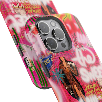 MagSafe "Sweet Escape" Airbrush iPhone Hülle